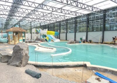 Camping Eikenhof &ndash; onderbouw zwembad